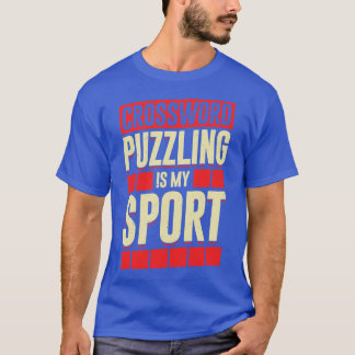 Kreuzworträtsel ist mein Sport T-Shirt