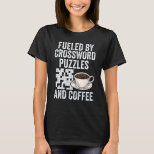 Kreuzworträtsel Kaffee Lover Rentirement Puzzle P T-Shirt