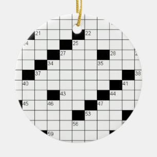 Kreuzworträtsel Keramikornament