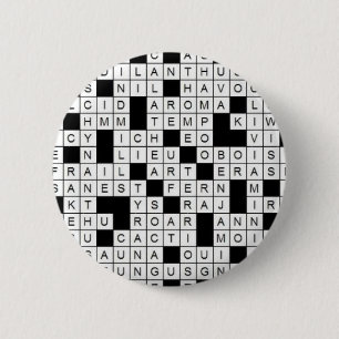 Kreuzworträtsel-Knopf Button