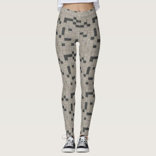 Kreuzworträtsel-Leggings Leggings