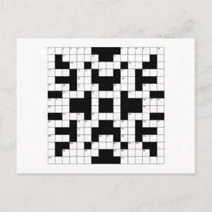 Kreuzworträtsel Postkarte