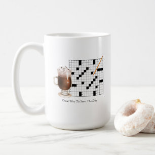 Kreuzworträtsel-Tasse Kaffeetasse