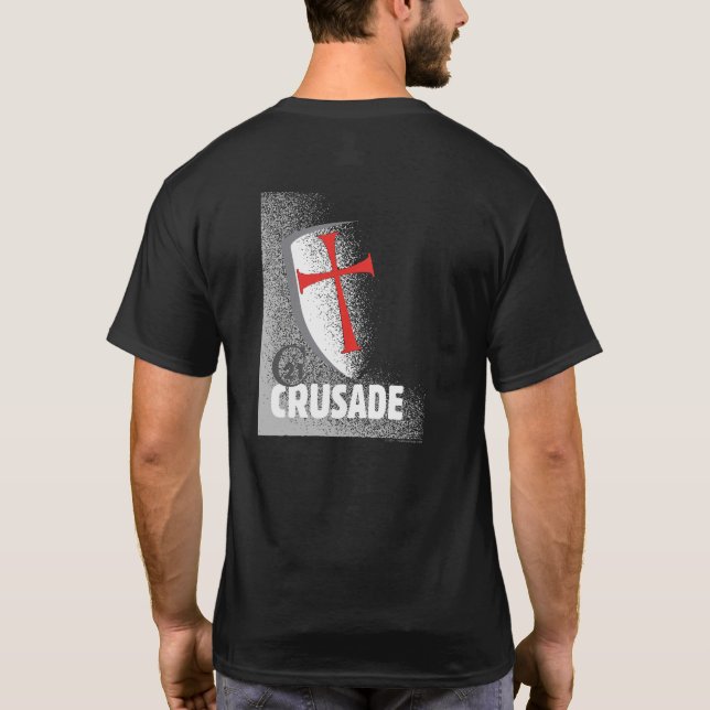 Kreuzzug des 21. Jahrhunderts T-Shirt (Rückseite)
