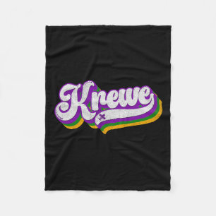 Krewe Mardi Gras Karneval Kostüme Männer Frauen Fleecedecke