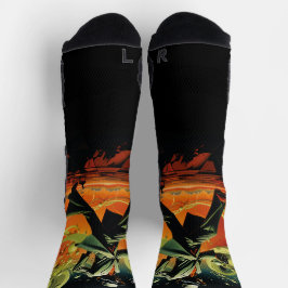 Kreyollywood chaussettes unisexe socken