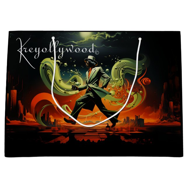 Kreyollywood Große Geschenktüte (Vorderseite)