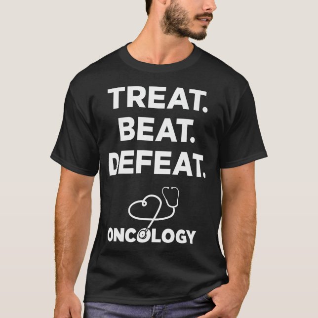 Kriat Beat Beat Beat Beat Oncology Nurses Doctors  T-Shirt (Vorderseite)