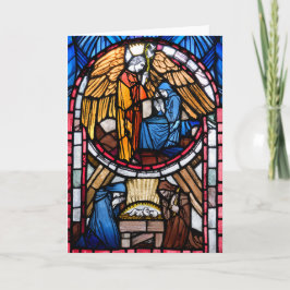 Kribbelkarte aus verkettetem Glas Feiertagskarte