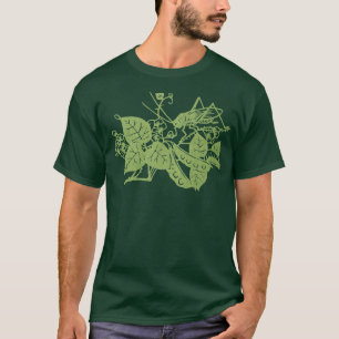 Kricket auf Grün T-Shirt