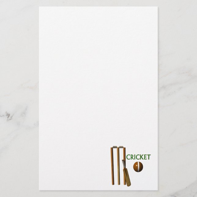 Kricket Briefpapier (Vorderseite)