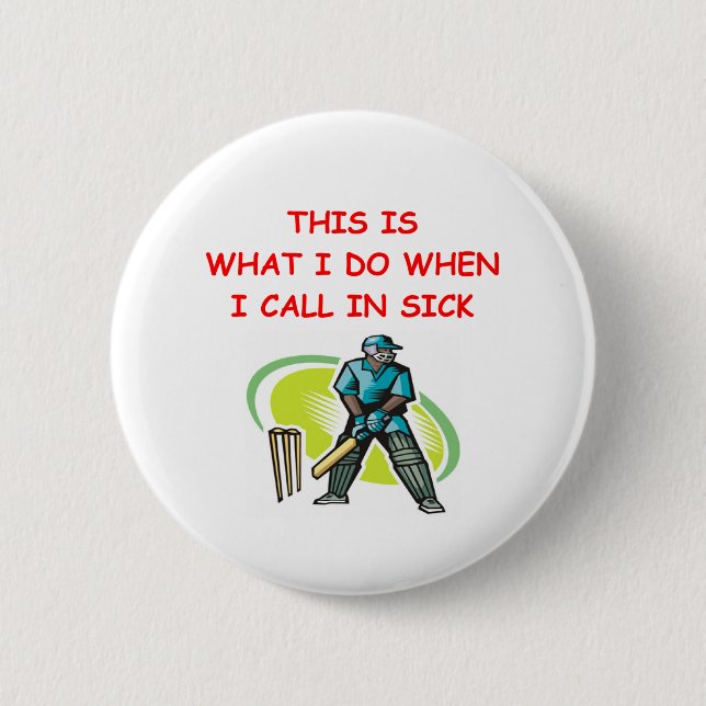 Kricket Button (Vorderseite)