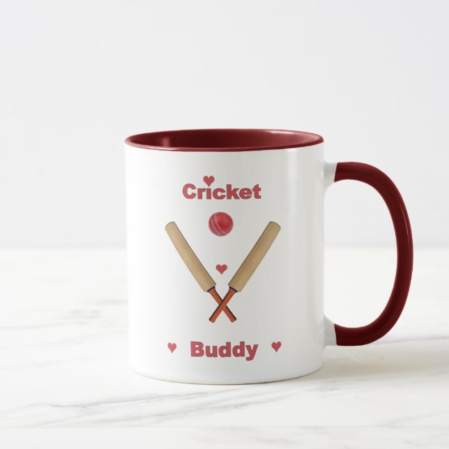 Kricket-Freund Tasse (Rechts)