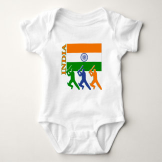 Kricket Indien Baby Strampler
