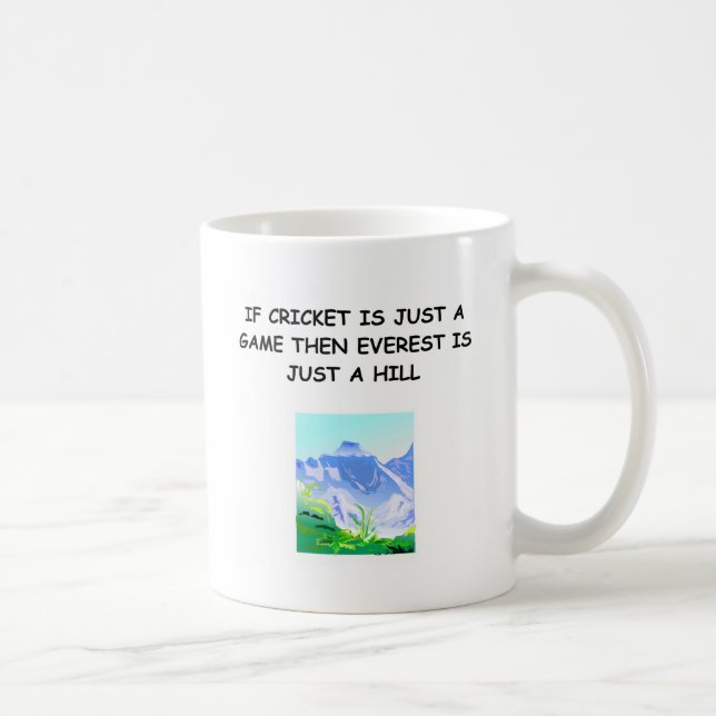 KRICKET KAFFEETASSE (Rechts)