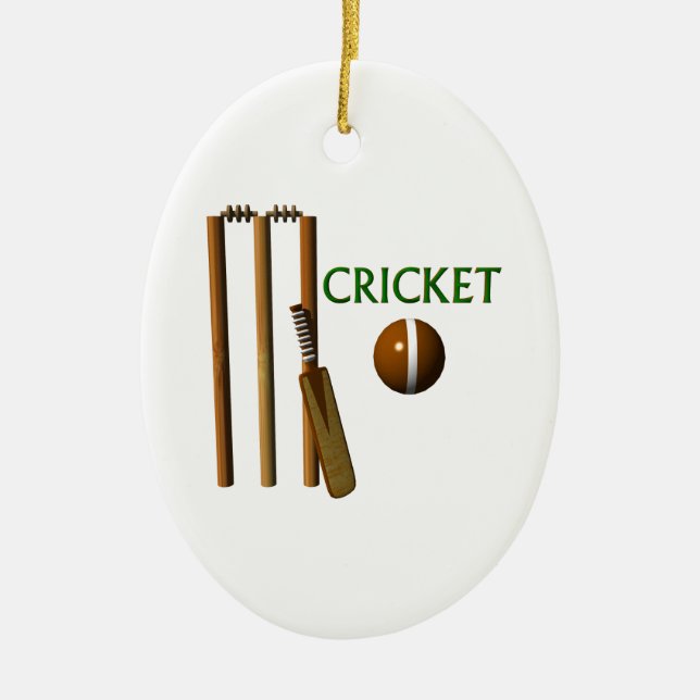 Kricket Keramikornament (Vorne)