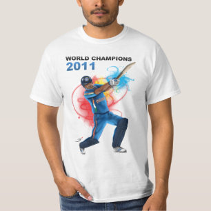 Kricket-Meister - Indien T-Shirt