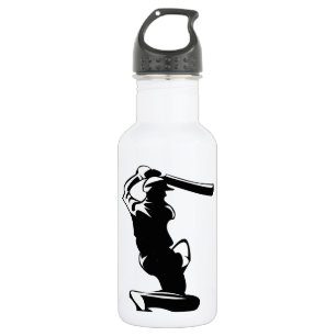 Kricketteigspieler Edelstahlflasche