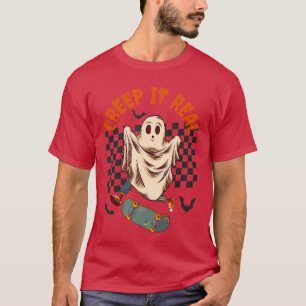 Kriech es echt Allheime Gruseliger Horror Schreckl T-Shirt
