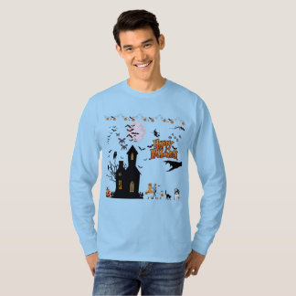 Kriechende Geister des Oktobers blassblau T-Shirt