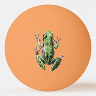 Kriechender Frosch Tischtennisball