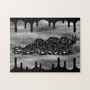 Kriechender Schleim-Hulk-Seltsame-Horror-Kunst Puzzle
