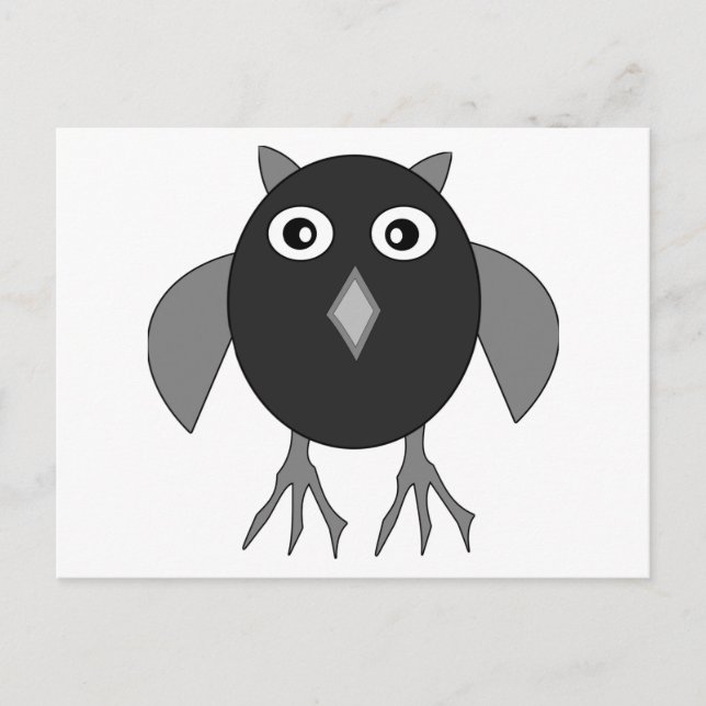 Kriechendes Halloween-Postkarte Postkarte (Vorderseite)