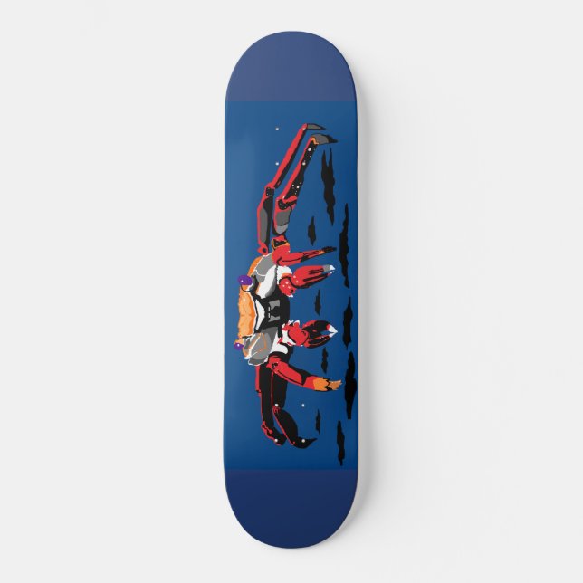 Kriechendes Krabben-Skateboard Skateboard (Vorderseite)
