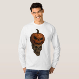 Kriechendes realistisches Halloween-Kürbiskuschels T-Shirt