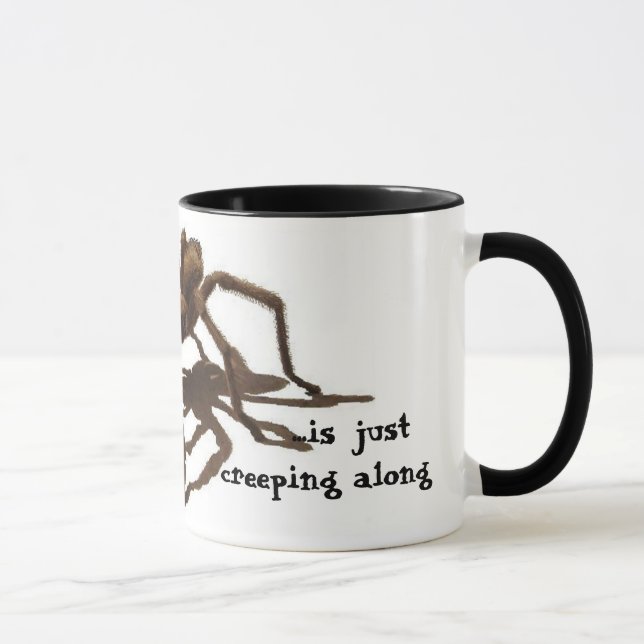 Kriecht heute Tarantula Tasse (Rechts)