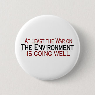 Krieg auf der Umwelt Button