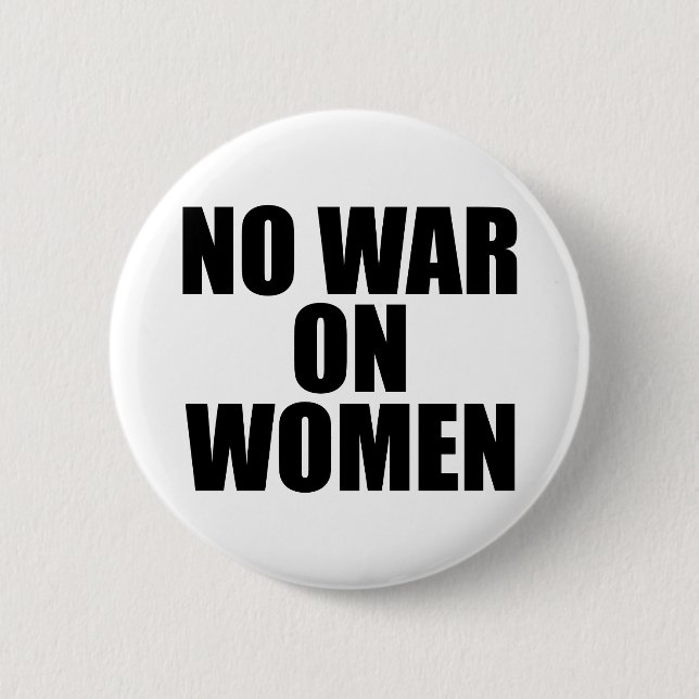 KRIEG AUF FRAUEN BUTTON (Vorderseite)