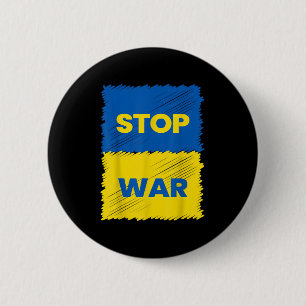 Krieg beenden - die Ukraine Gerettet - den Krieg i Button