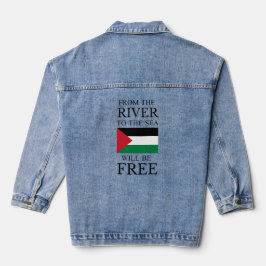 Krieg beenden / Gaza und Palästina unterstützen Jeansjacke