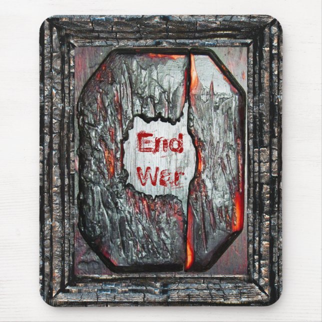 Krieg beenden mousepad (Vorne)