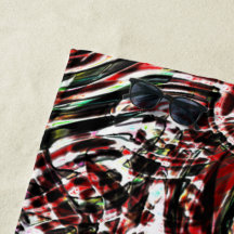 Krieg der grünlichen Zyanenstreifen gegen Rot