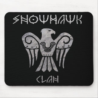 Krieg getrübtes Snowhawk Runic mousepad