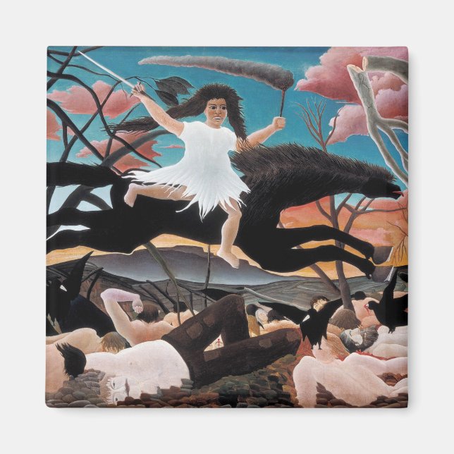 Krieg, Henri Rousseau, 1894 Magnet (Vorne)