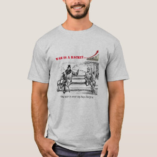 Krieg ist ein Schläger T-Shirt
