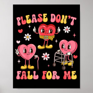Krieg keine Physio Valentinstag Poster