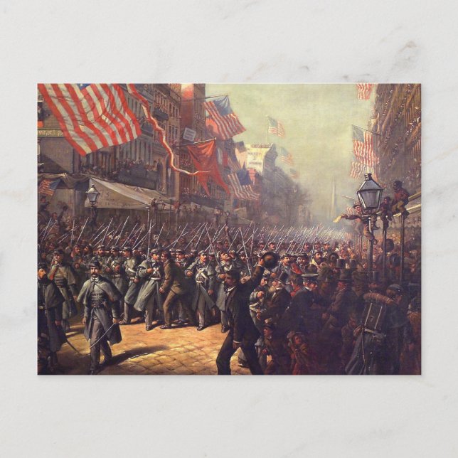 Krieg Postkarte (Vorderseite)