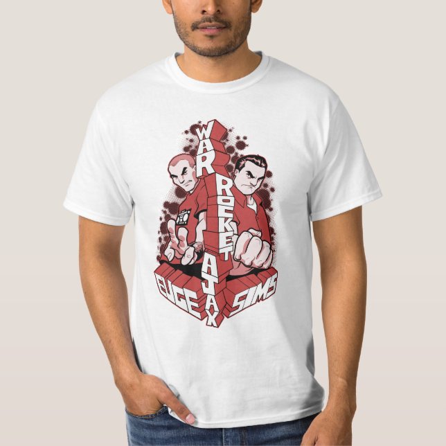 Krieg Rocket Ajax T-Shirt (Vorderseite)