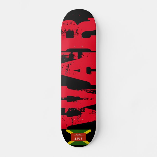 KRIEG!!!!! Skateboard (Vorderseite)