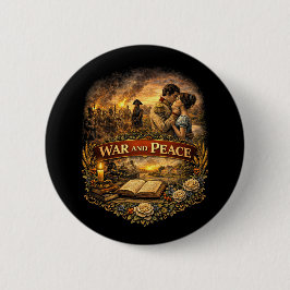Krieg und Frieden Button