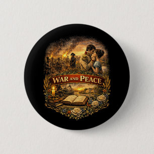 Krieg und Frieden Button