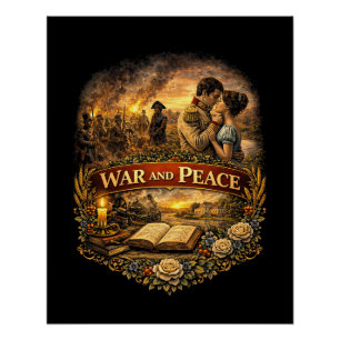 Krieg und Frieden Poster