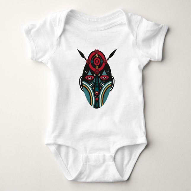 Krieger Baby Strampler (Vorderseite)