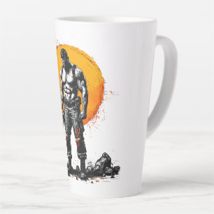Krieger Barbar mittelalterliche Fantasie HummerLat Milchtasse