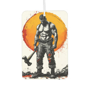 Krieger barbarische mittelalterliche Fantasie Humm Autolufterfrischer