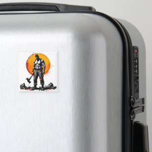 Krieger barbarische mittelalterliche Fantasie Humm Magnet